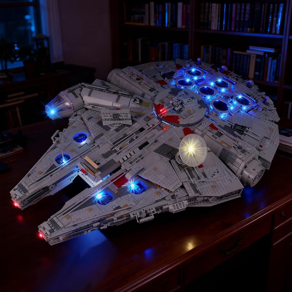 ラビュリンス　スターライト Lego Ultimate Millennium Falcon 75192 Moc Idea – Briksmax