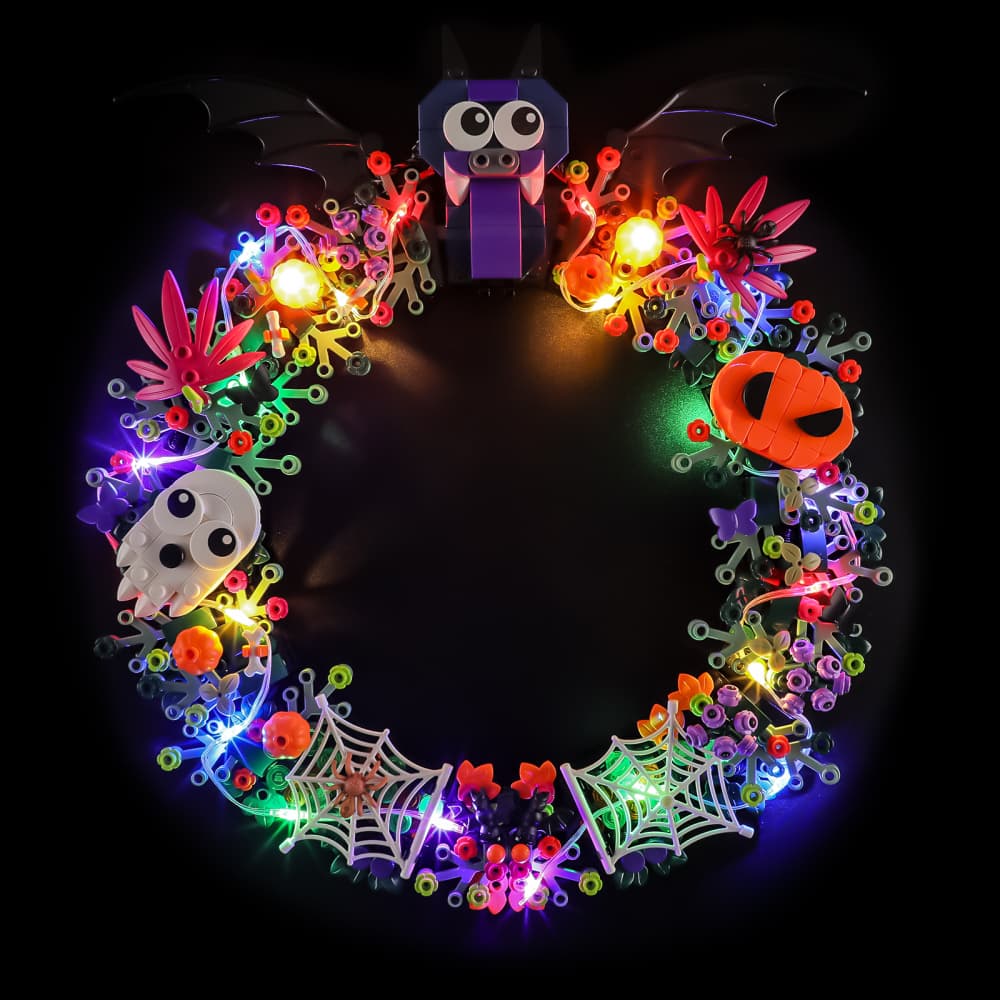 Light Kit For Halloween Wreath #40825 - Briksmax 2.0