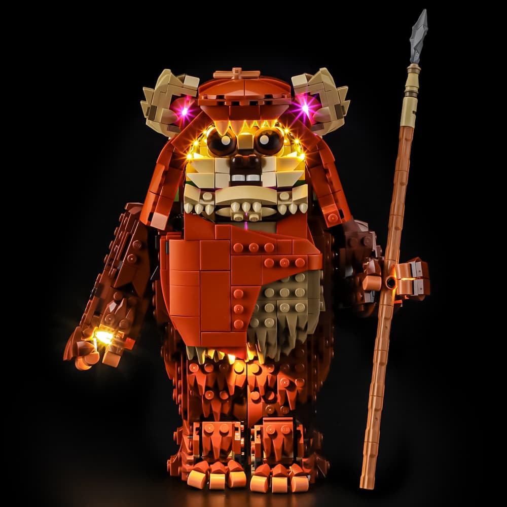 Kit d'éclairage Briksmax 2.0 pour Wicket the Ewok #75430