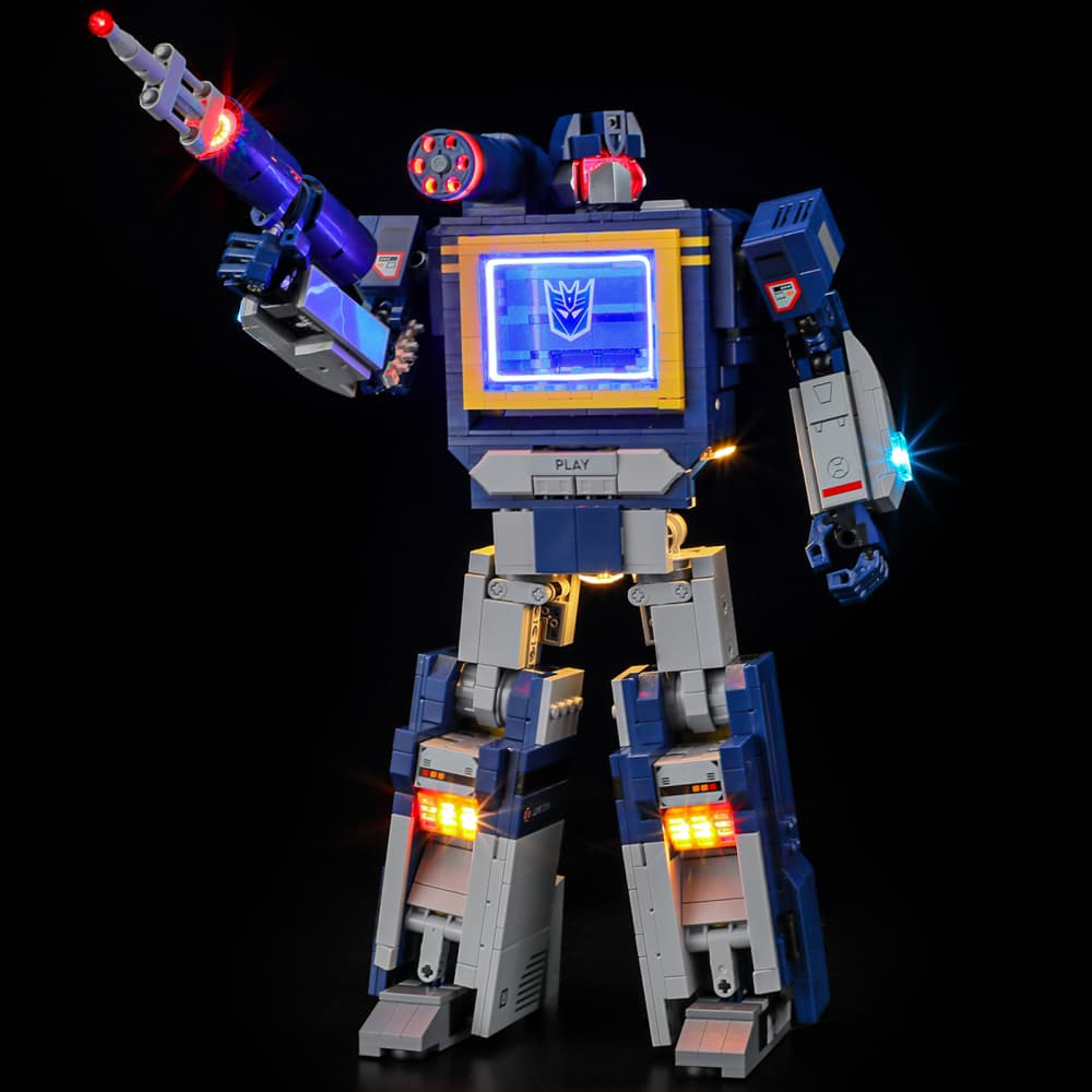 Kit d'éclairage Briksmax 2.0 pour Transformers : Soundwave #10358