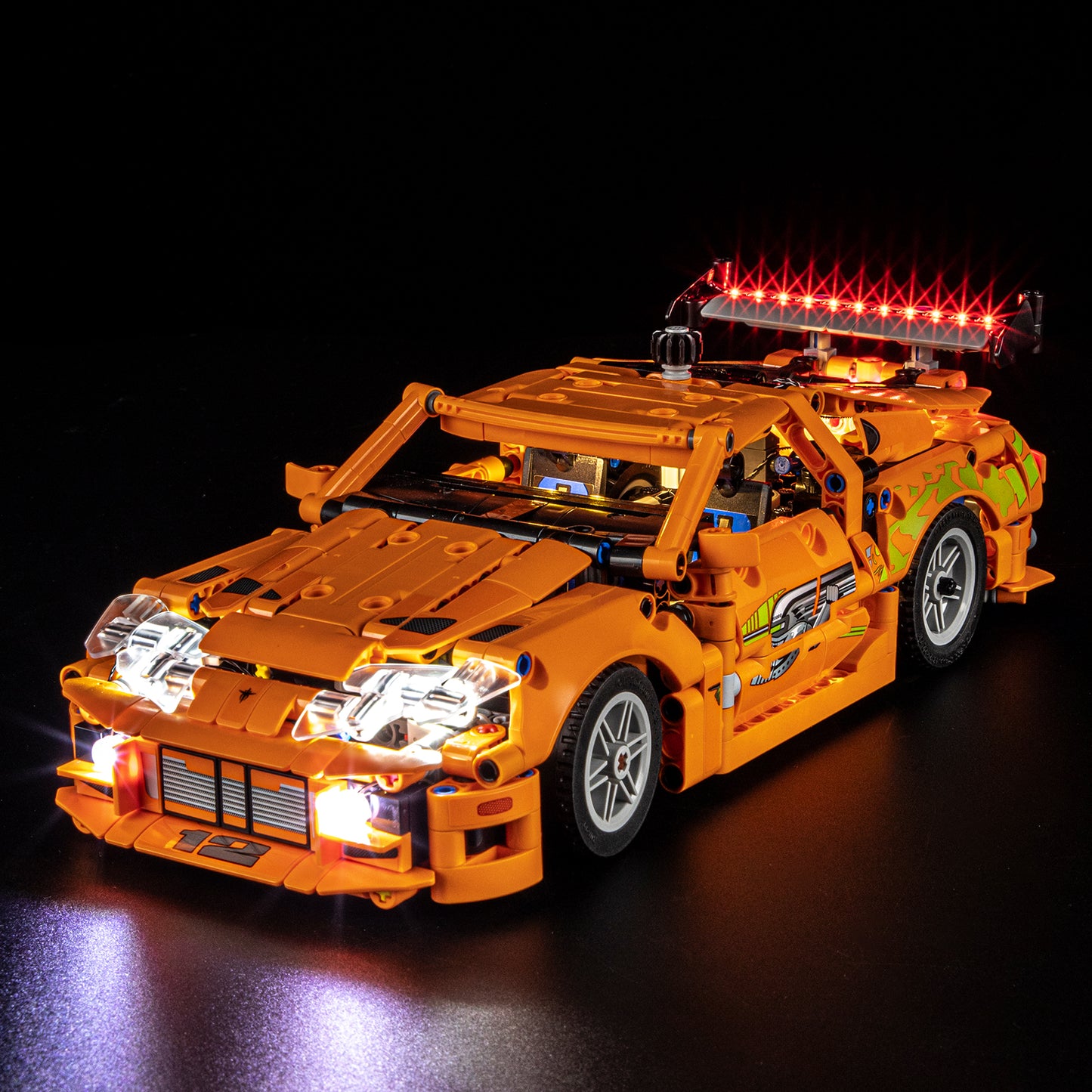 Briksmax 2.0 Light Kit For LEGO Fast and Furious Toyota Supra MK4 #42204-1