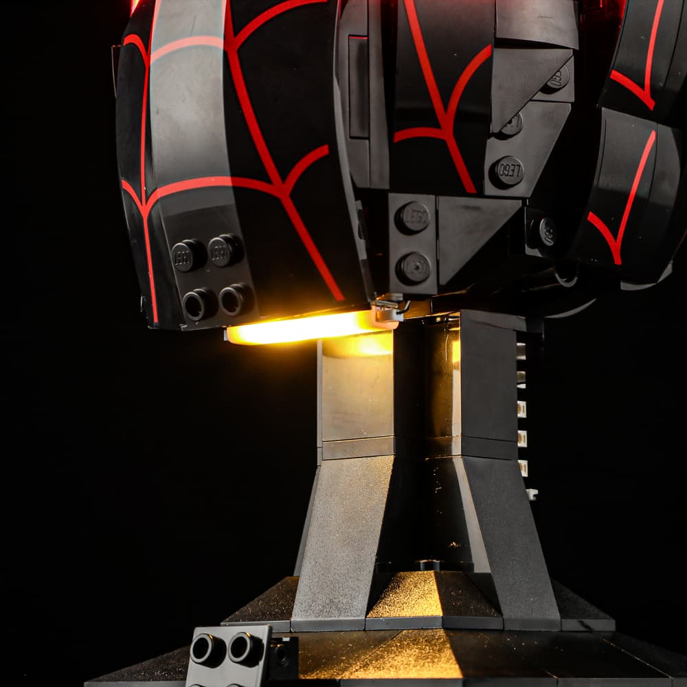 Beleuchtungsset für Miles Morales‘ Maske Nr. 76329 – Briksmax 2.0