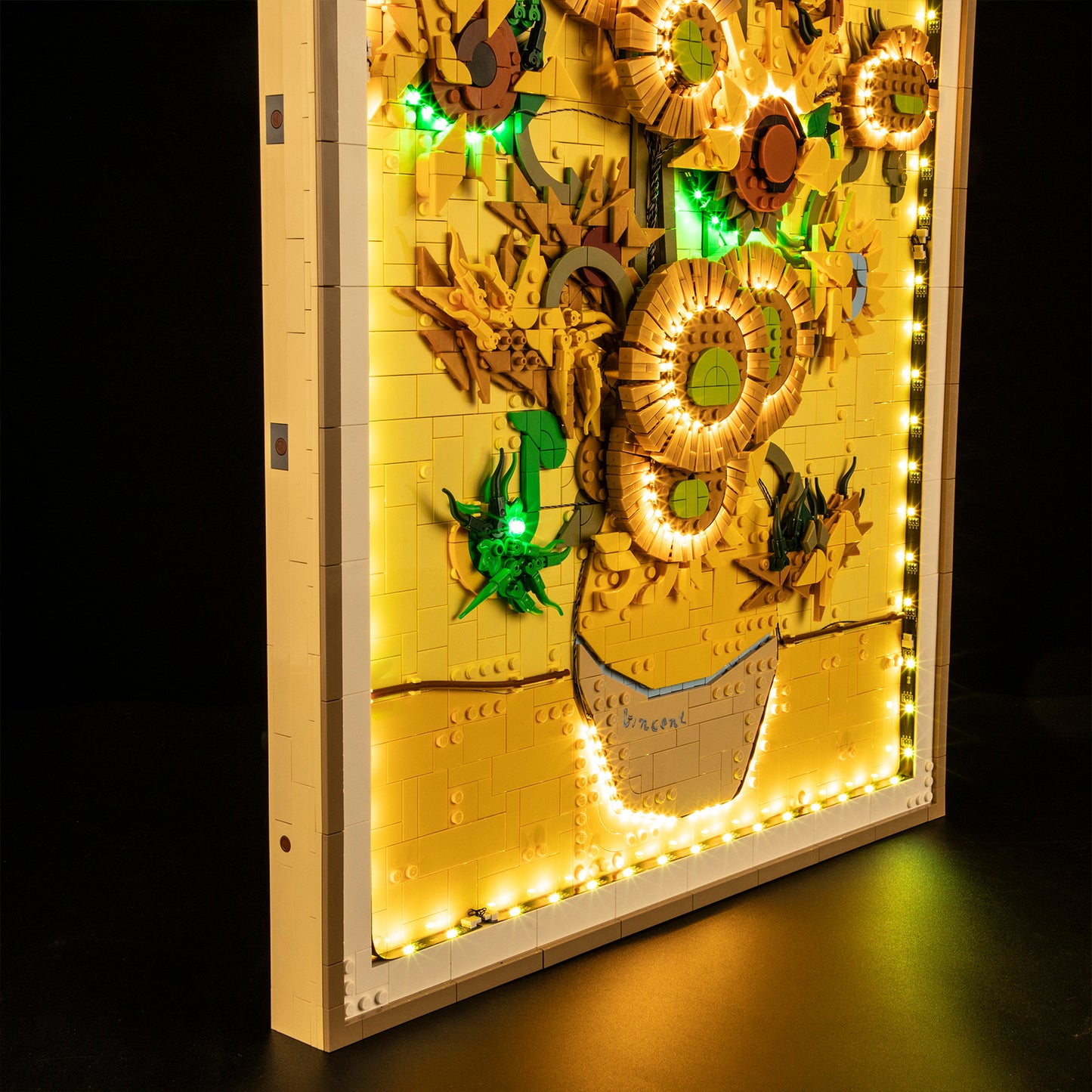 Remote Light Kit For Vincent van Gogh – Sunflowers #31215 - Briksmax 2.0