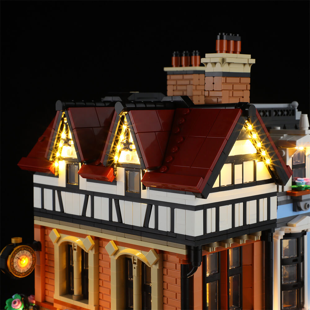 Kit d'éclairage Briksmax 2.0 pour Tudor Corner 10350
