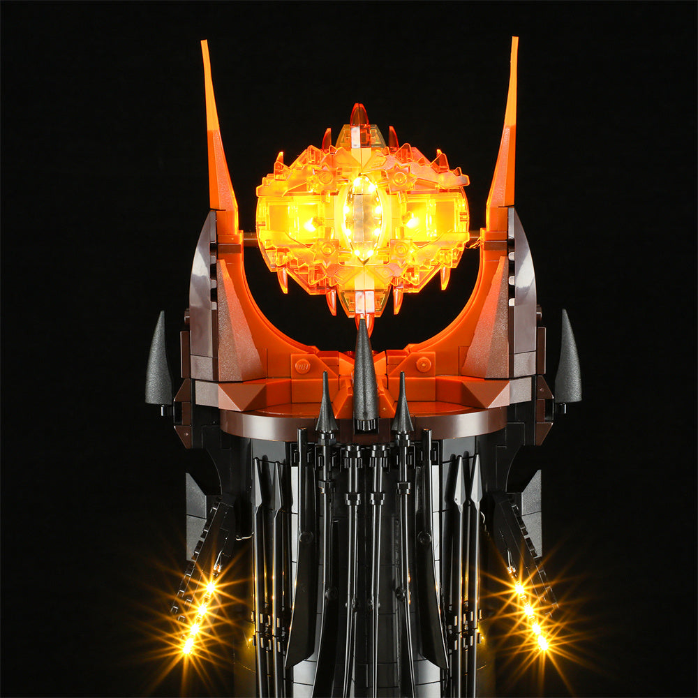Light Kit For The Lord of the Rings: Barad-dur 10333-Briksmax