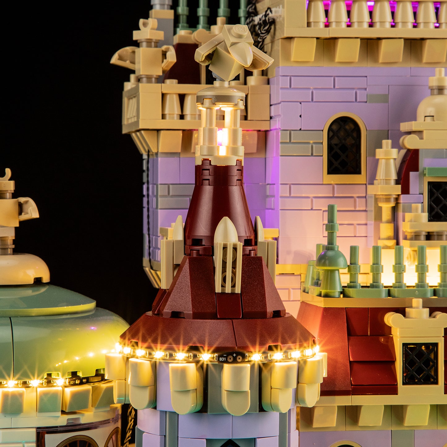 Briksmax 2.0 Lichtset für Schloss „Die Schöne und das Biest“ #43263