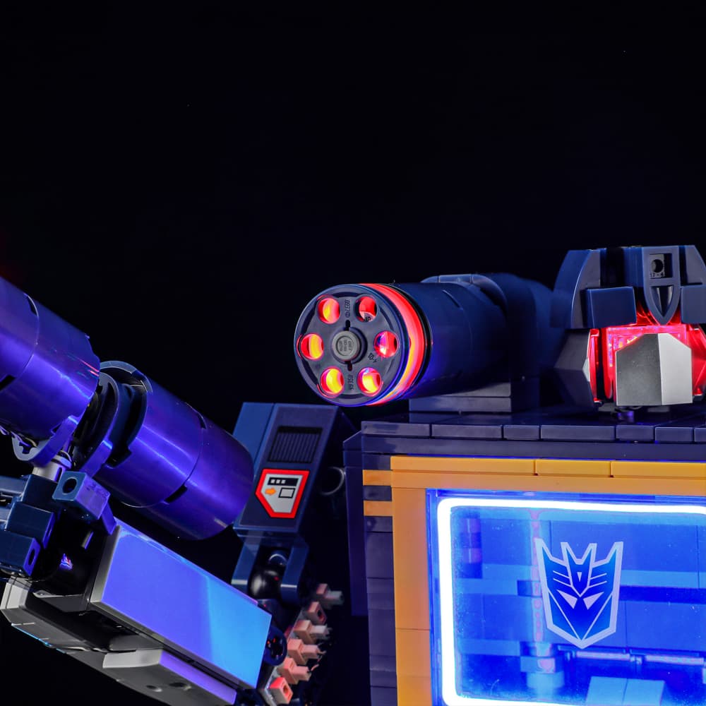 Kit d'éclairage Briksmax 2.0 pour Transformers : Soundwave #10358