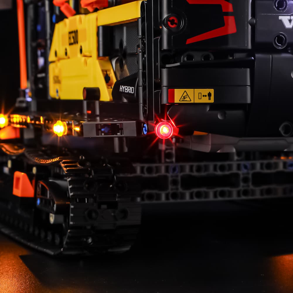 Briksmax 2.0 Beleuchtungssatz für Volvo EC500 Hybridbagger Nr. 42215 【Kein endgültiger Preis|In Kürze verfügbar】