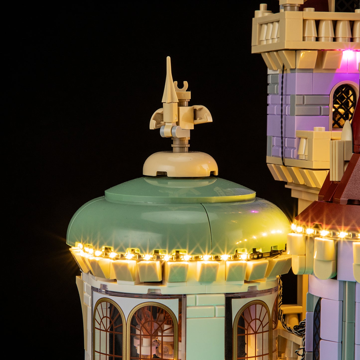 Briksmax 2.0 Lichtset für Schloss „Die Schöne und das Biest“ #43263
