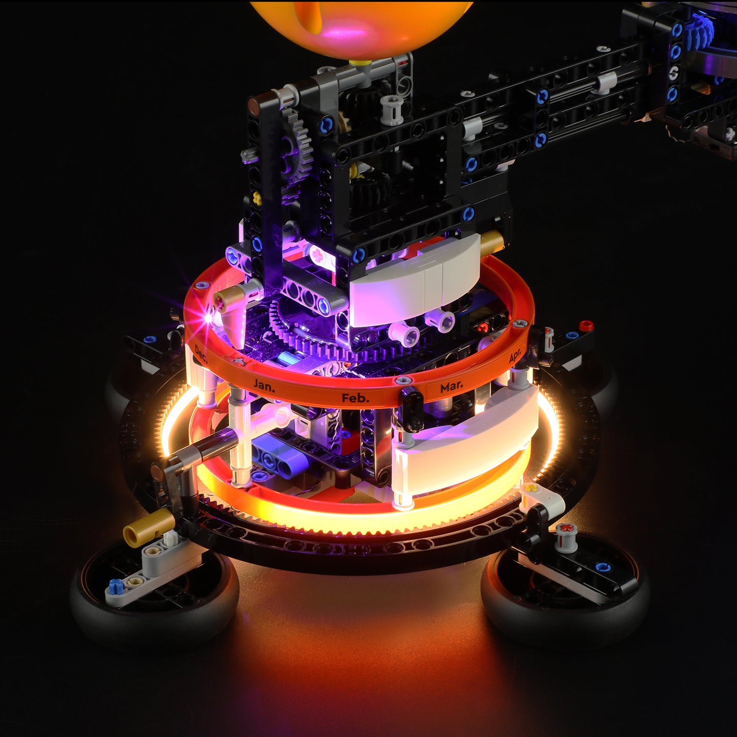 Kit d'éclairage pour la planète Terre et la Lune en orbite 42179-Briksmax