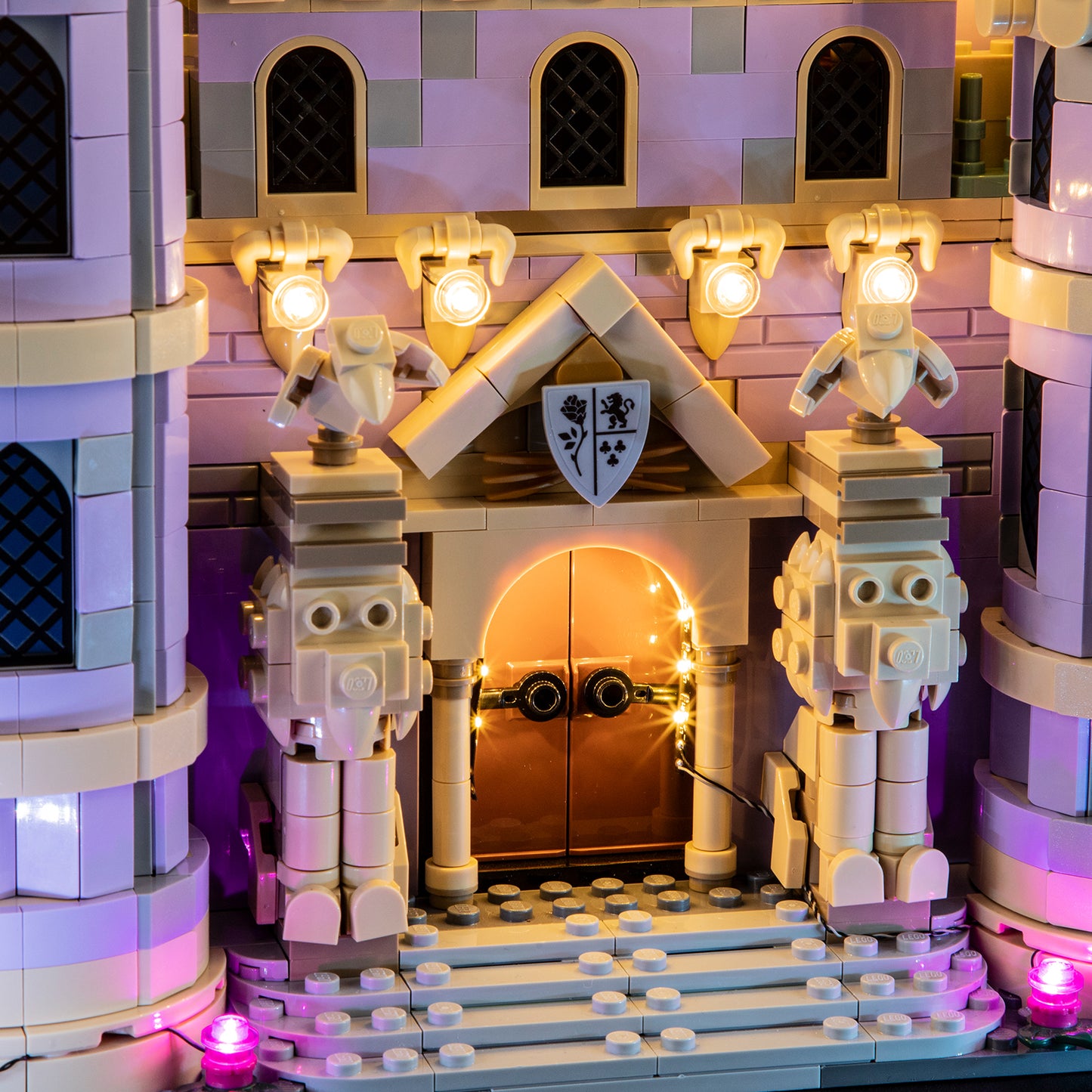 Briksmax 2.0 Lichtset für Schloss „Die Schöne und das Biest“ #43263