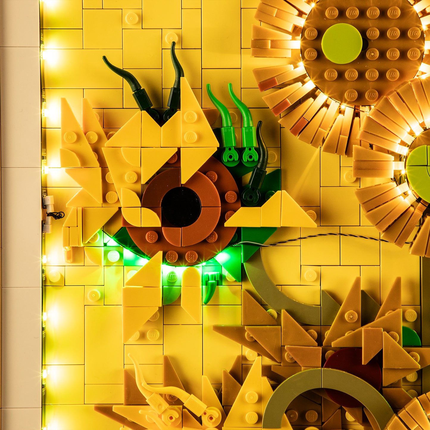 Remote Light Kit For Vincent van Gogh – Sunflowers #31215 - Briksmax 2.0