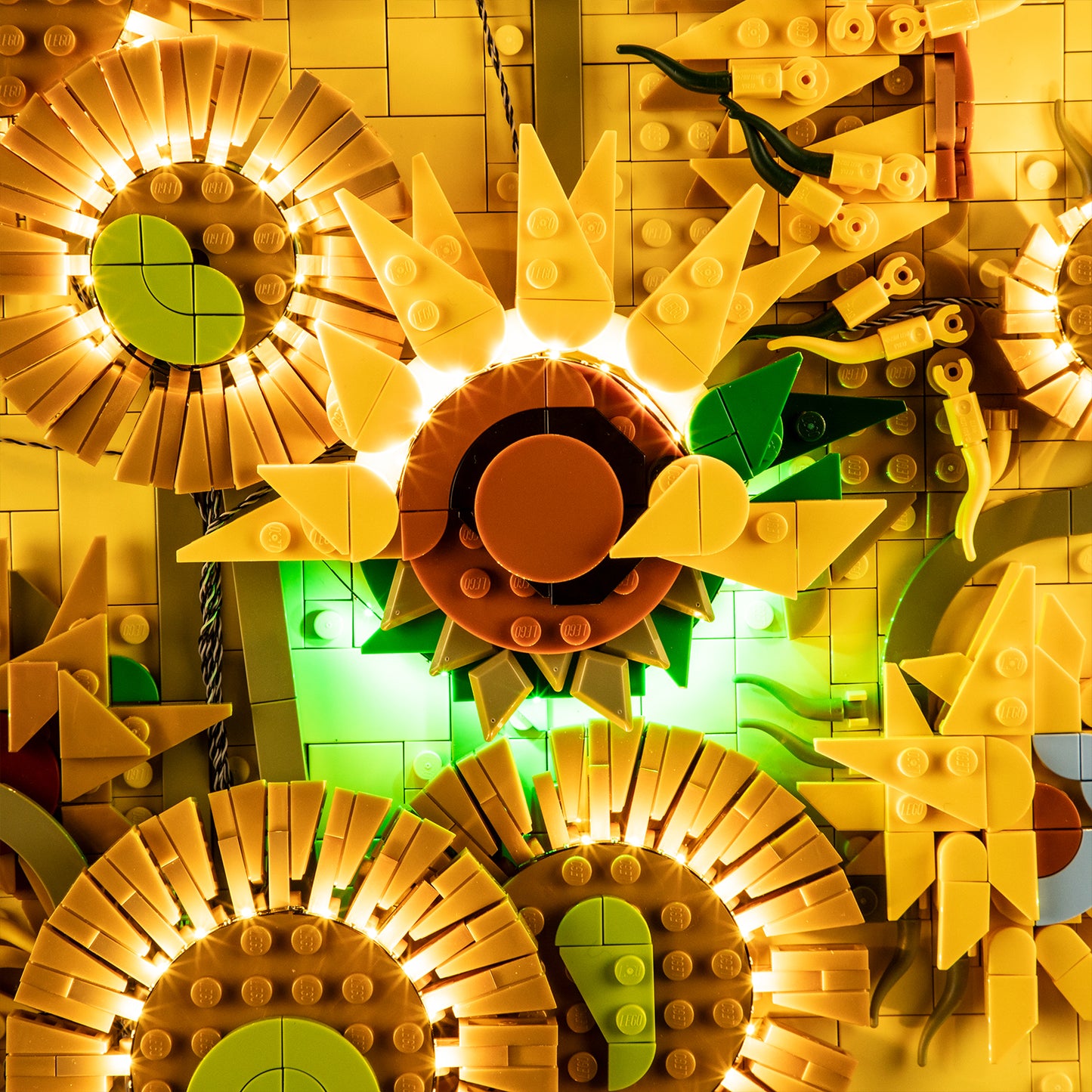 Remote Light Kit For Vincent van Gogh – Sunflowers #31215 - Briksmax 2.0