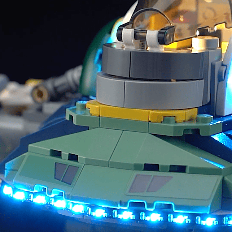Briksmax 2.0 Light Kit For Jango Fett's Starship #75433