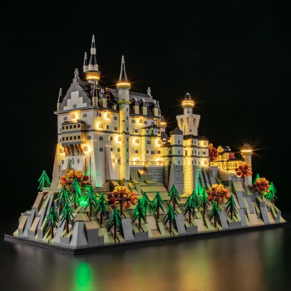 Kit d'éclairage Briksmax 2.0 pour le château de Neuschwanstein #21063