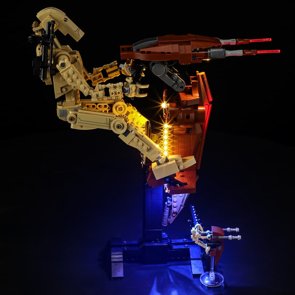 Beleuchtungsset für Battle Droid mit STAP #75428- Briksmax