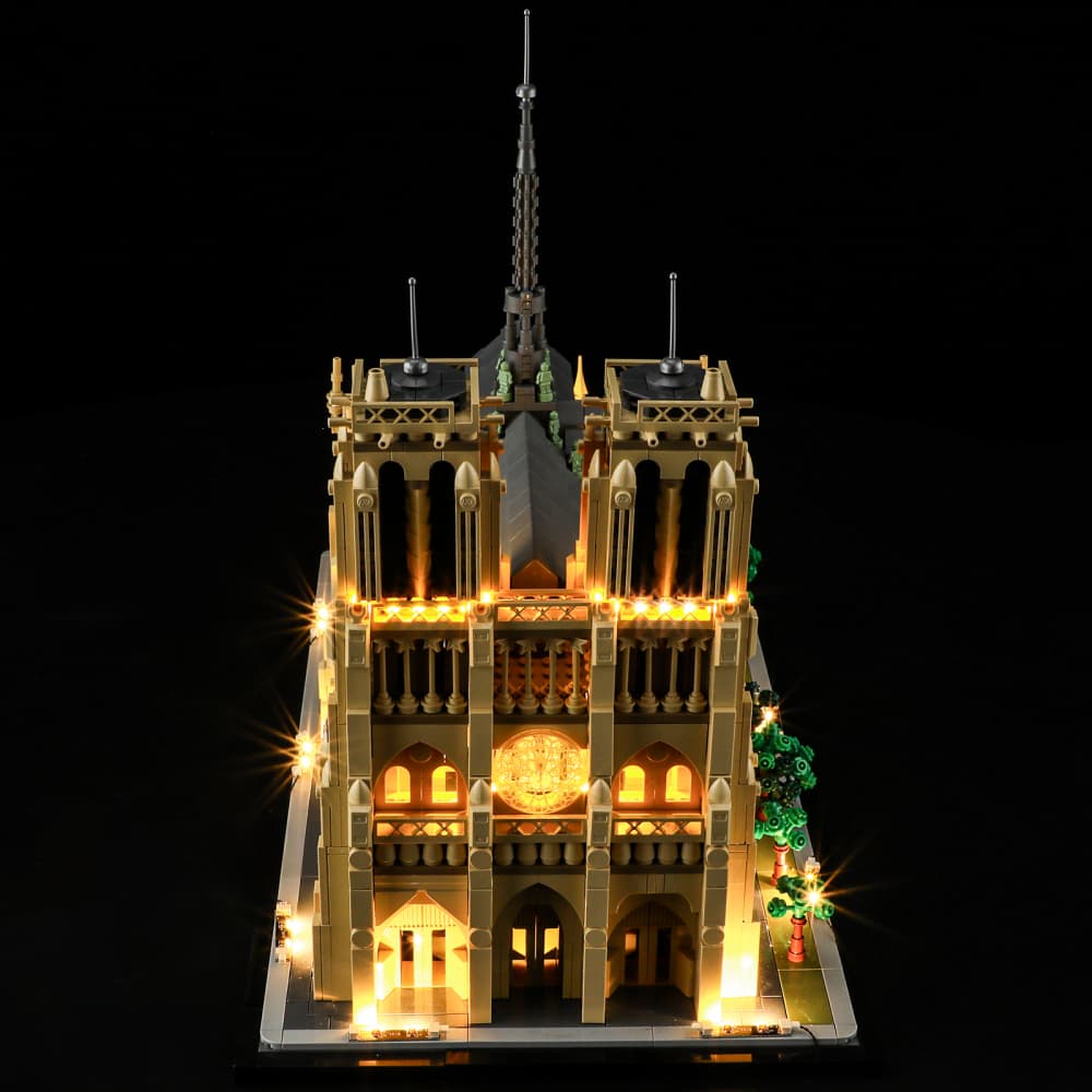 Briksmax 2.0 Light Kit For Notre-Dame de Paris 21061 (Projector Light)