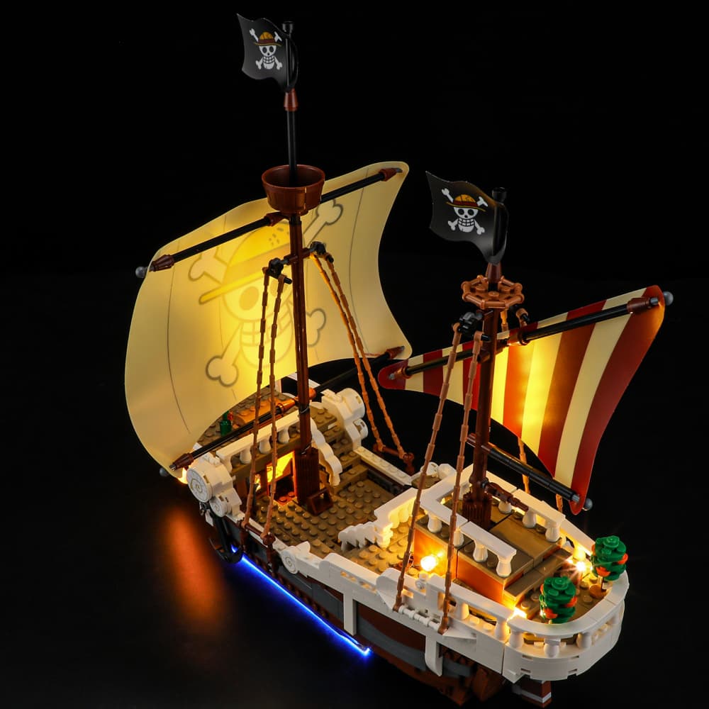 Kit d'éclairage Briksmax 2.0 pour le bateau pirate Going Merry n° 75639