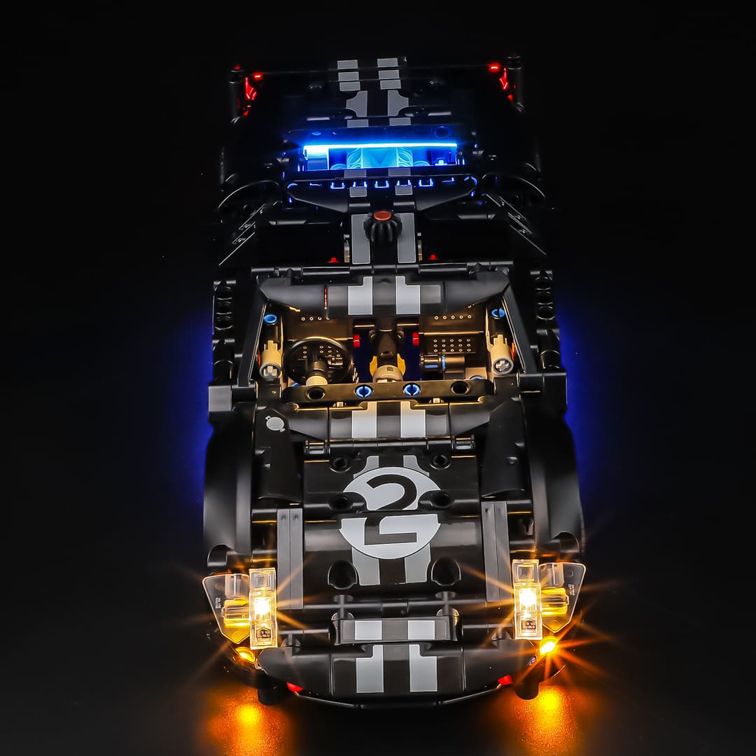 Light Kit for 1966 Ford GT40 MKII Race Car 42223- Briksmax 2.0