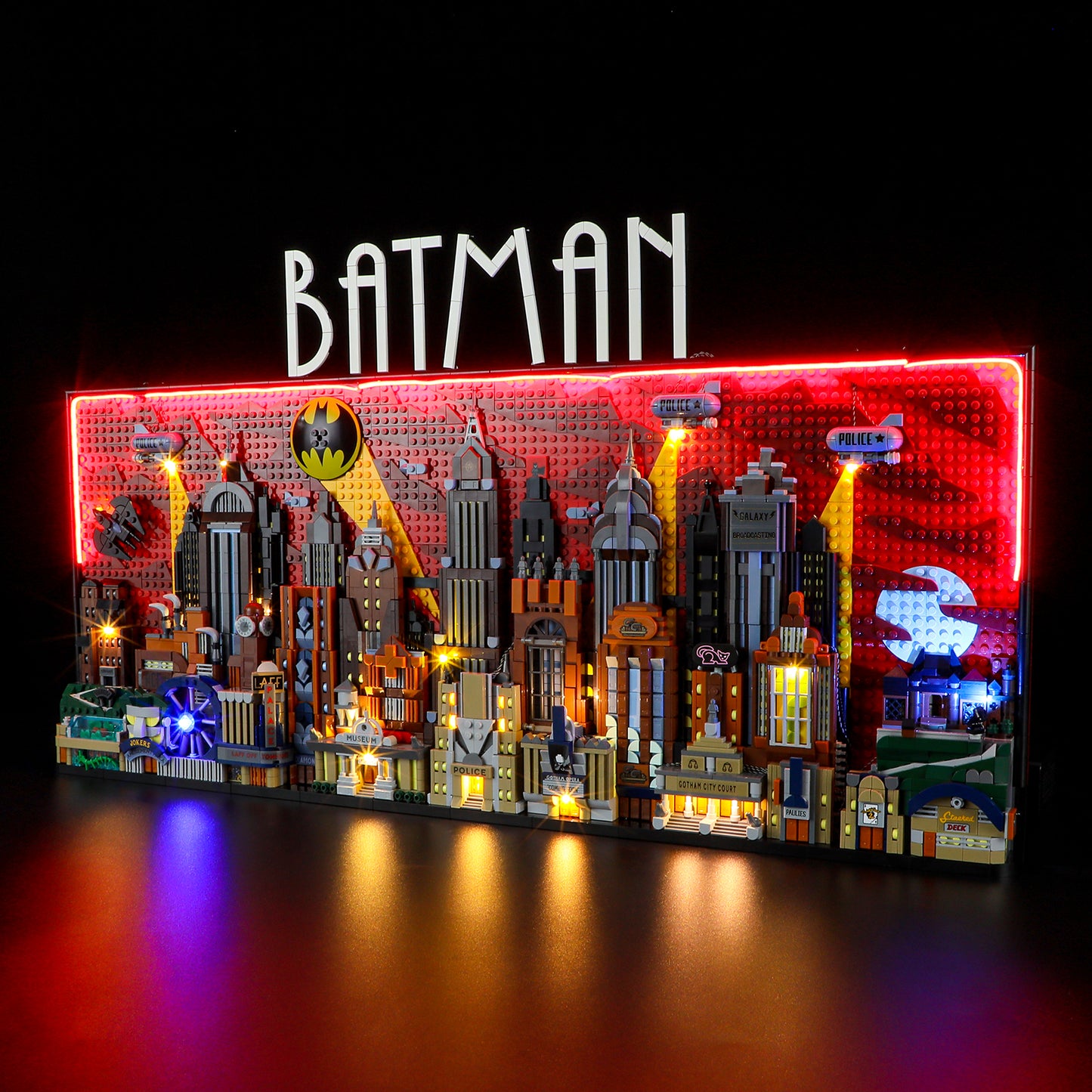 Light Kit For Batman: The Animated Series Gotham City 76271-Briksmax