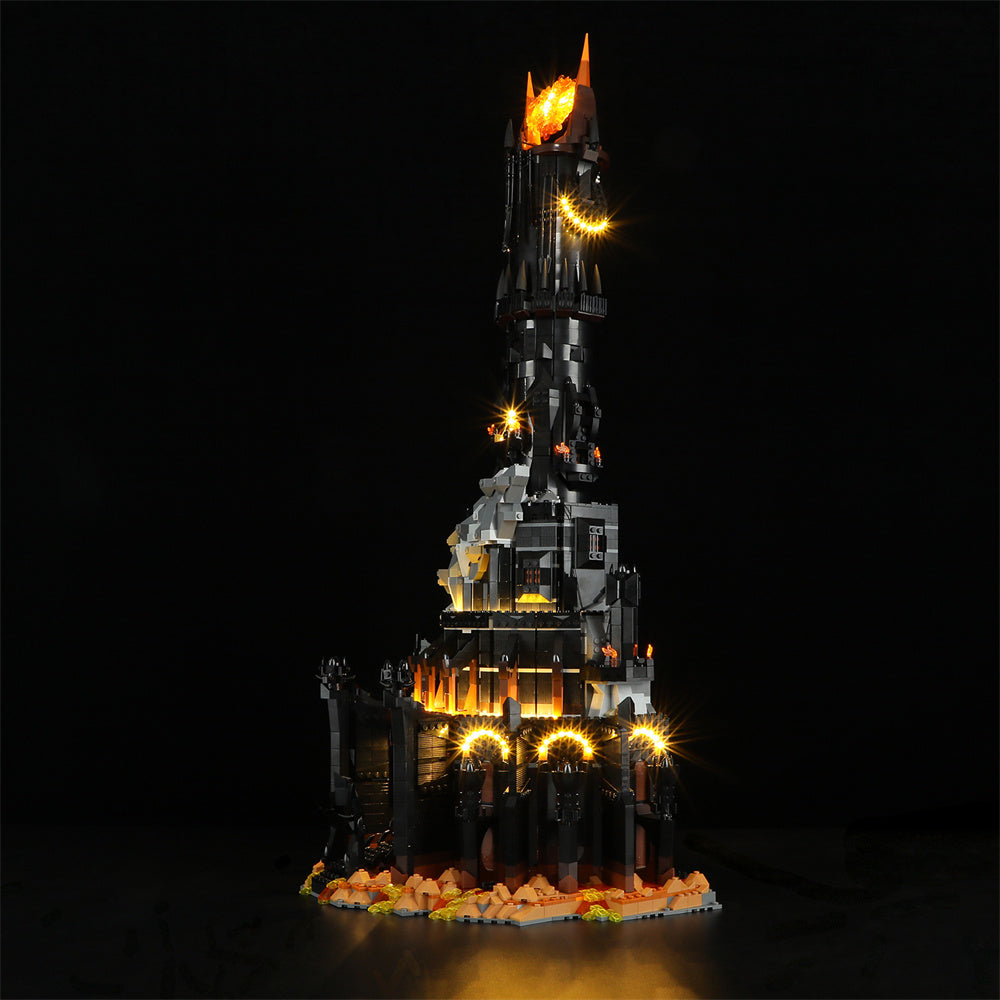 Light Kit For The Lord of the Rings: Barad-dur 10333-Briksmax