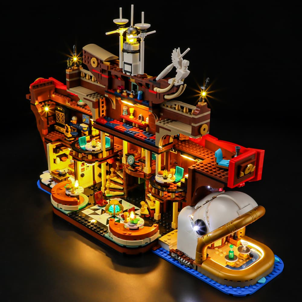 Kit d'éclairage Briksmax 2.0 pour le restaurant flottant Baratie #75640
