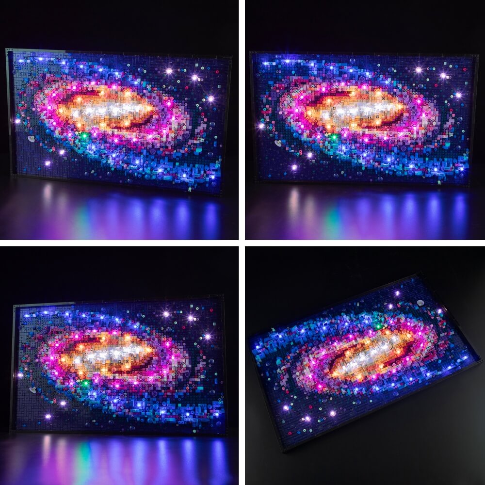 Briksmax 2.0 Light Kit For The Milky Way Galaxy #31212(Remote Version)