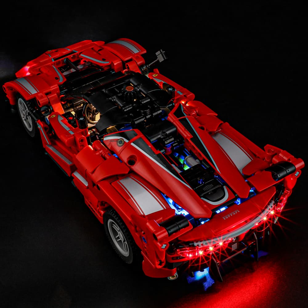Kit d'éclairage Briksmax 2.0 pour Ferrari FXX K #42212