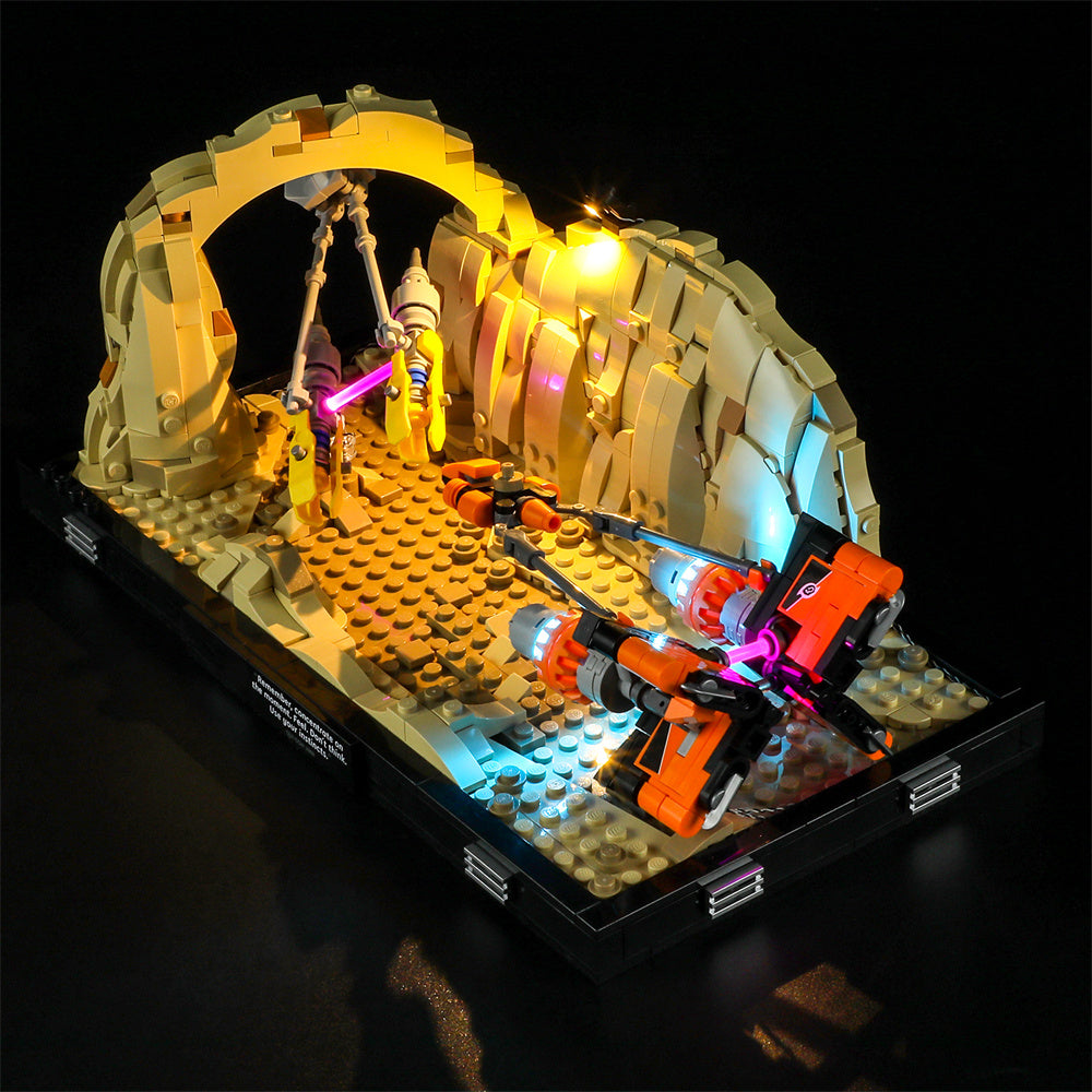 Kit d'éclairage pour diorama Mos Espa Podrace 75380-Briksmax
