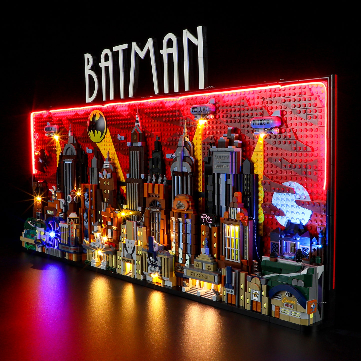 Light Kit For Batman: The Animated Series Gotham City 76271-Briksmax