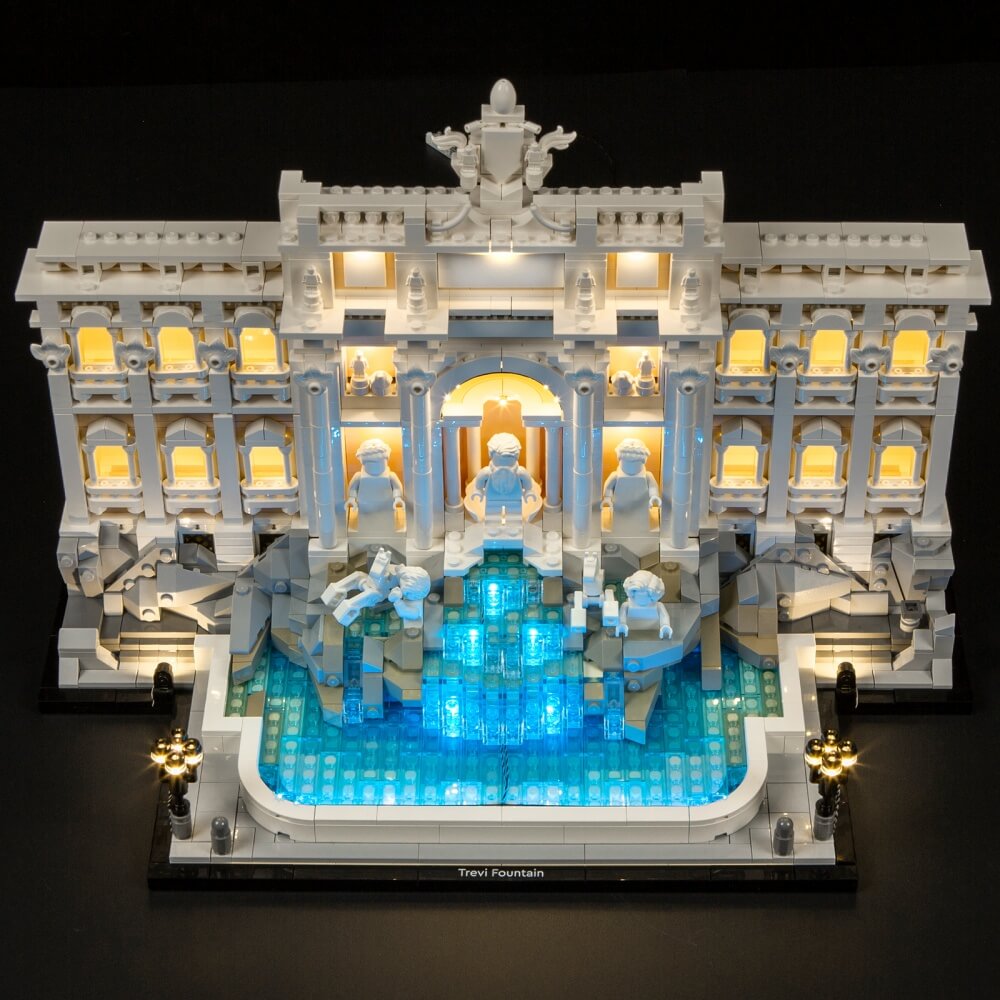 (Remote Version)Briksmax 2.0 Light Kit For Trevi Fountain #21062
