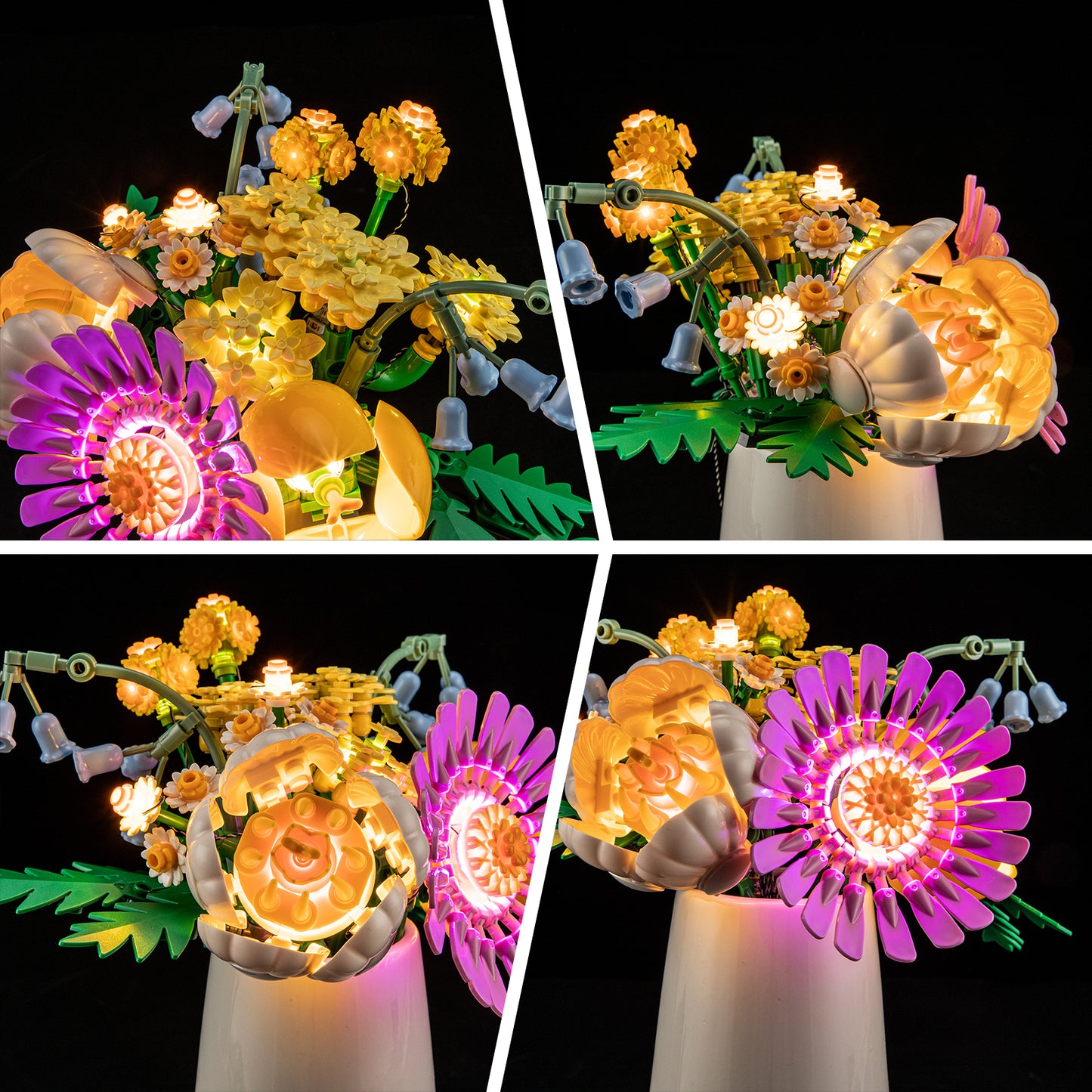 BriksMax 2.0 Light Kit For Petite Sunny Bouquet #10347-10