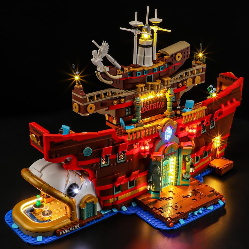 Kit d'éclairage Briksmax 2.0 pour le restaurant flottant Baratie #75640