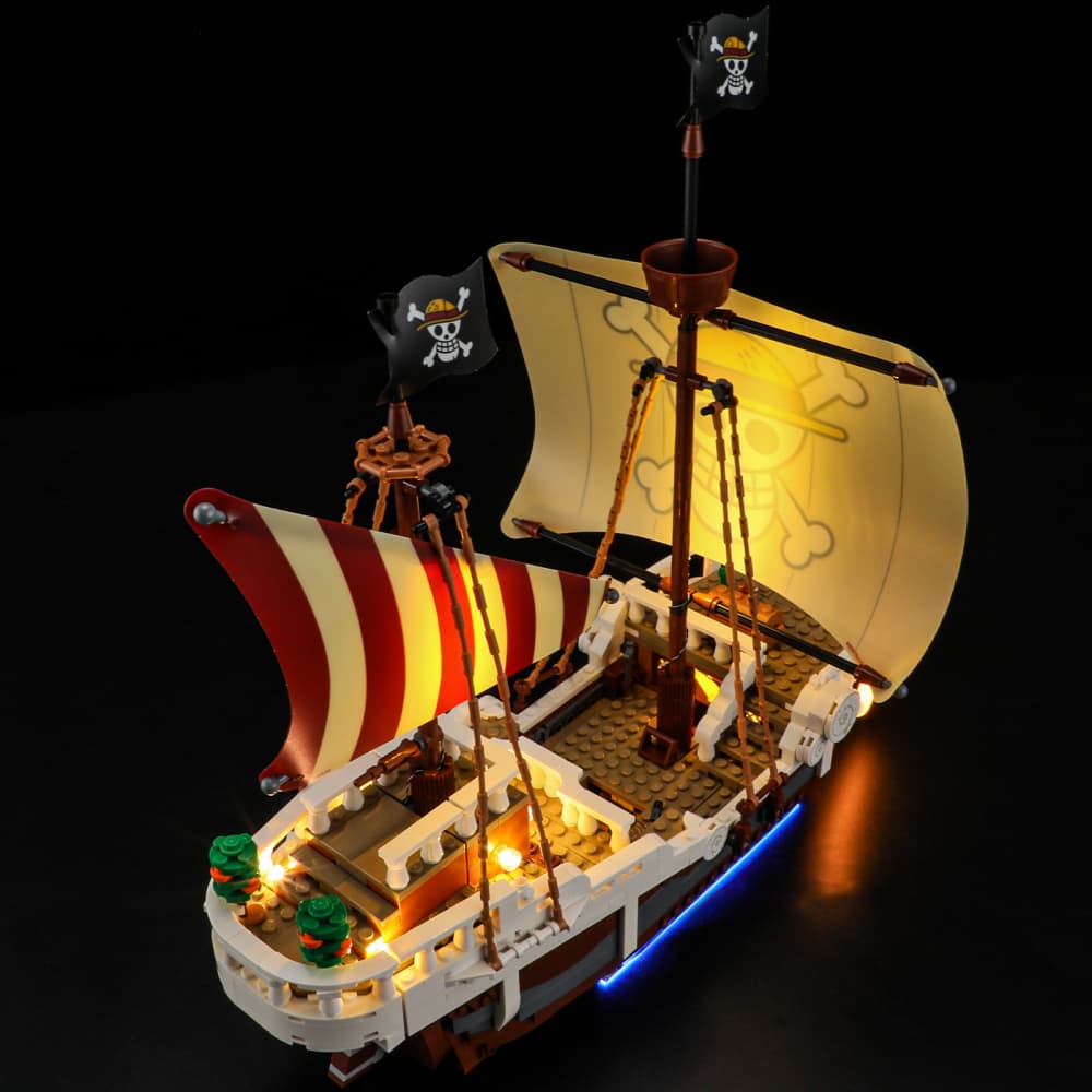 Kit d'éclairage Briksmax 2.0 pour le bateau pirate Going Merry n° 75639