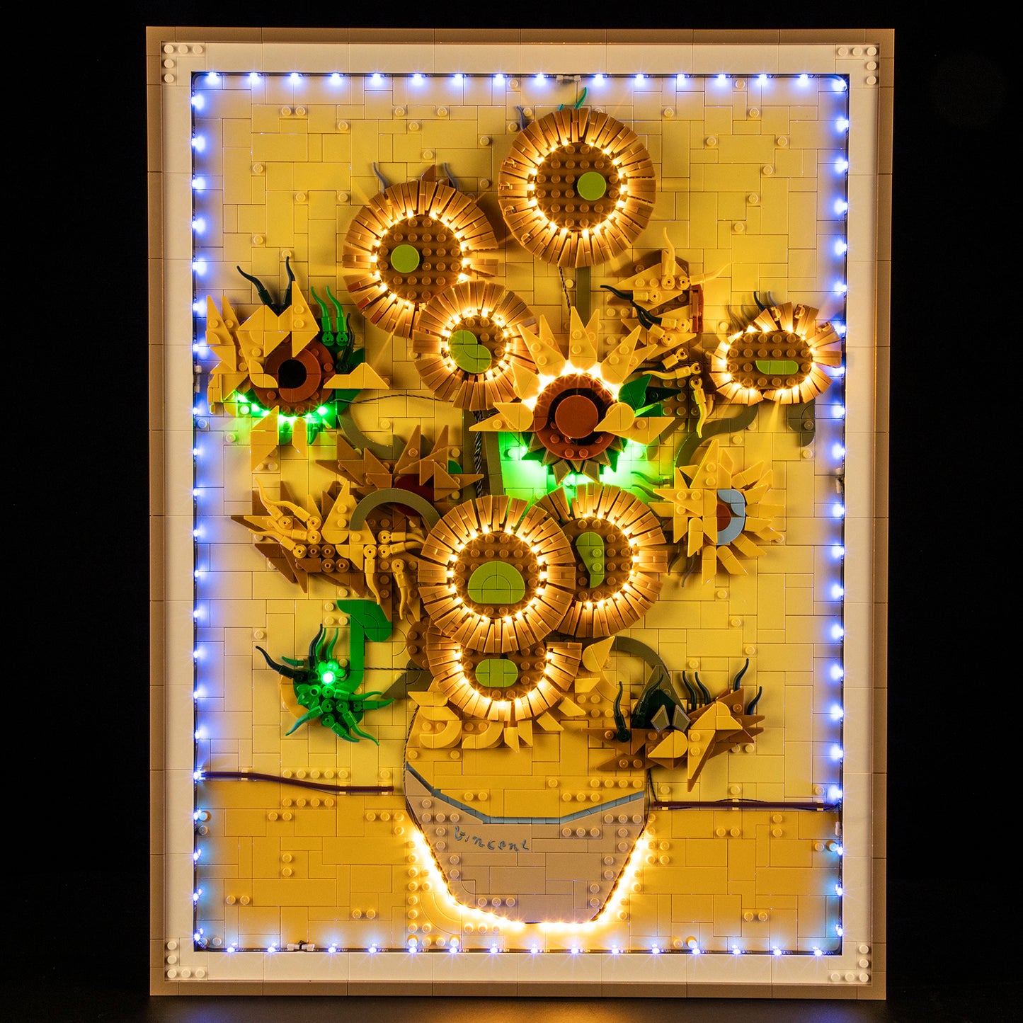 Remote Light Kit For Vincent van Gogh – Sunflowers #31215 - Briksmax 2.0