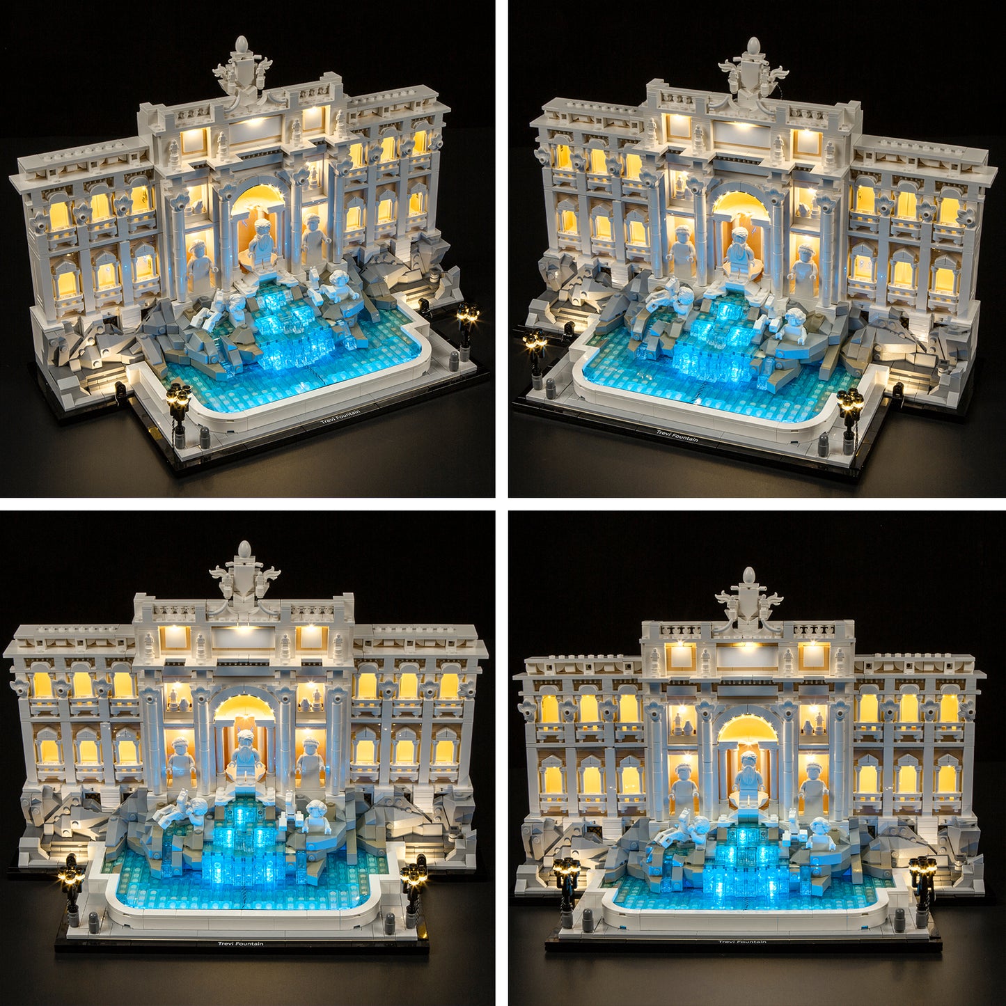 (Remote Version)Briksmax 2.0 Light Kit For Trevi Fountain #21062