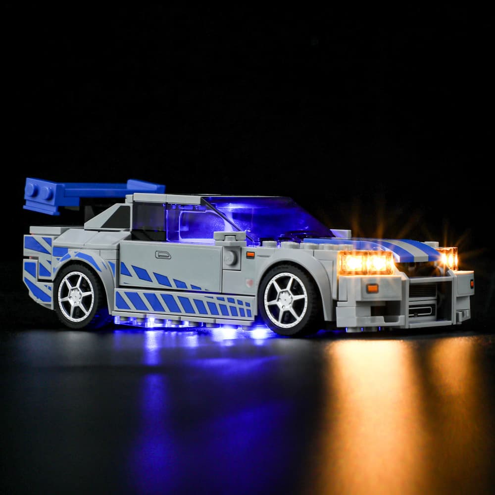 Briksmax Light Kit For 2 Fast 2 Furious Nissan Skyline GT-R (R34) 76917