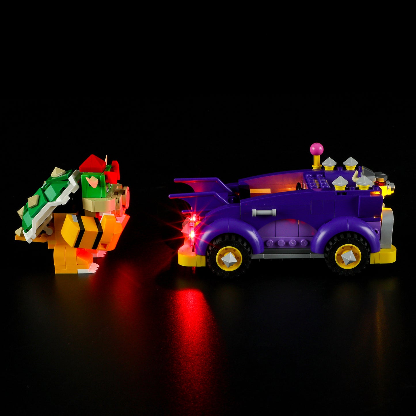 Light Kit For Bowser's Muscle Car Expansion Set 71431-Briksmax