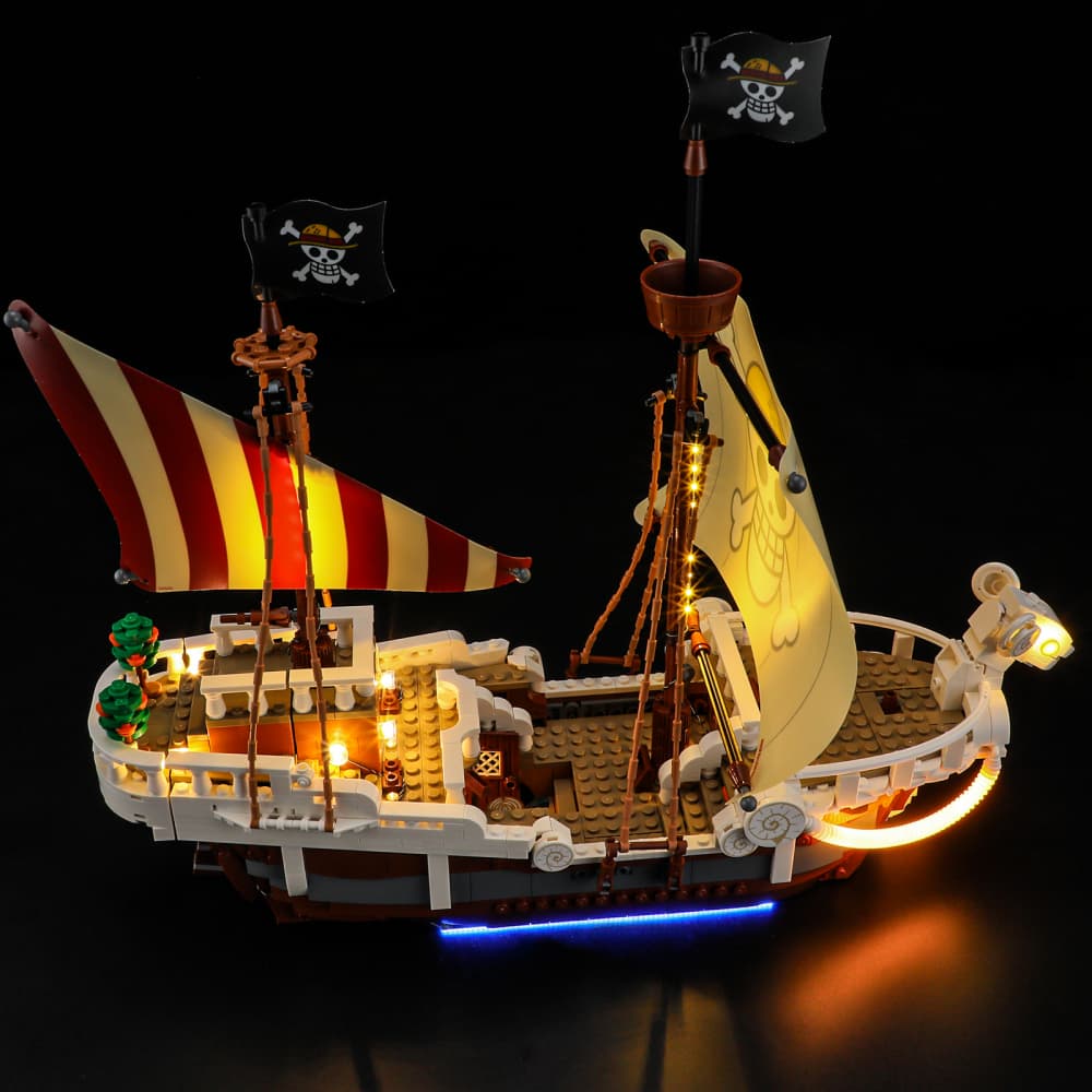 Kit d'éclairage Briksmax 2.0 pour le bateau pirate Going Merry n° 75639