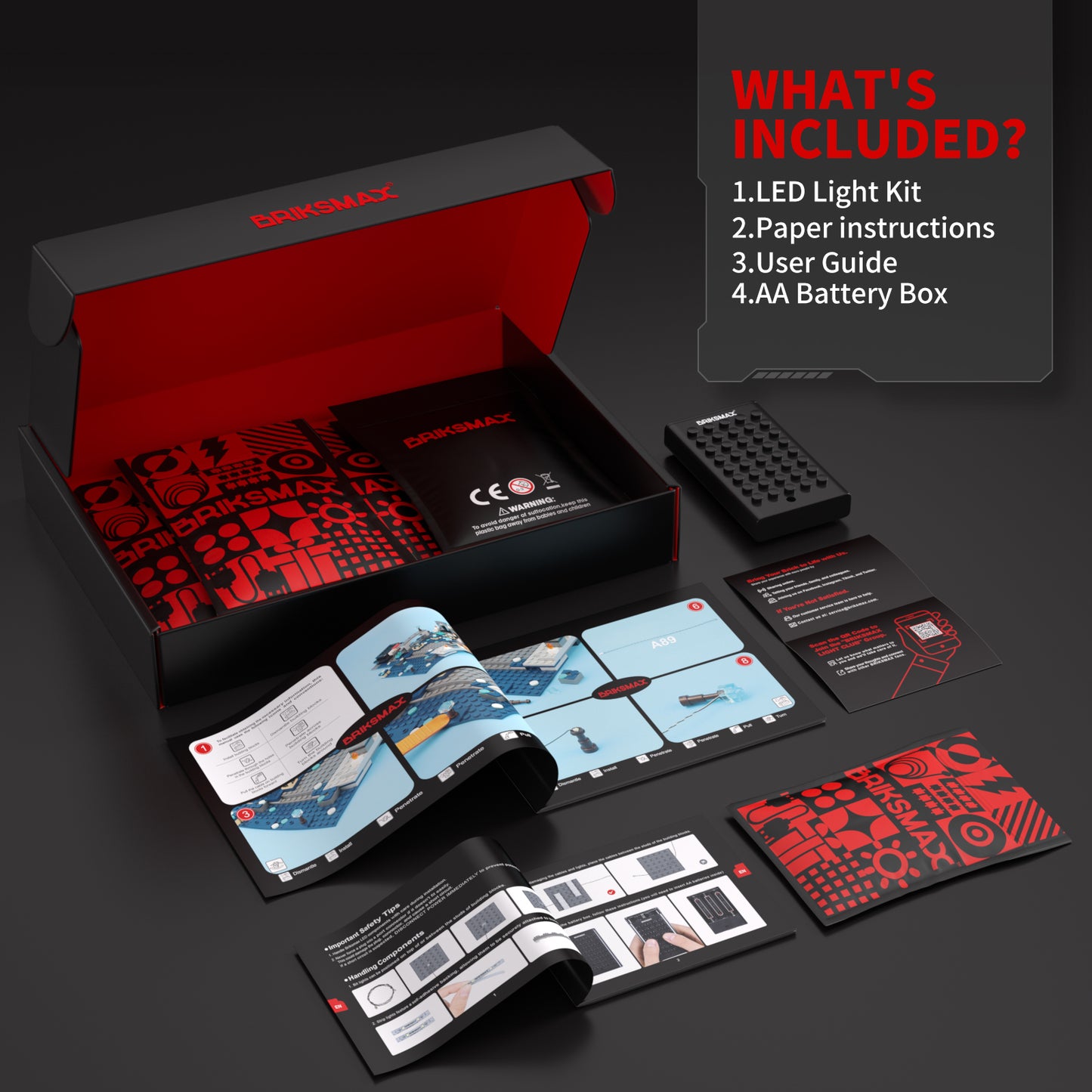 Briksmax 2.0 Light Kit For The Deep Dark Battle #21246