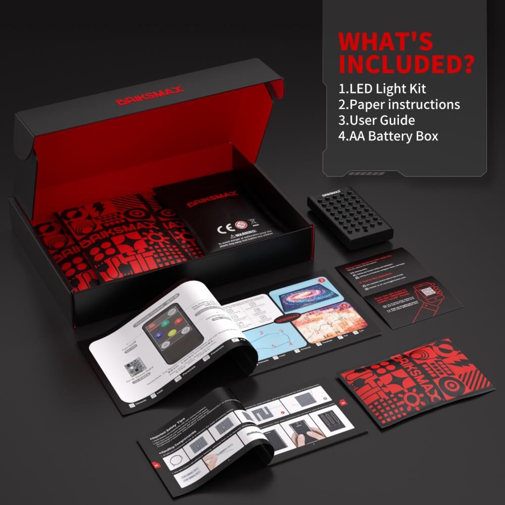 Briksmax 2.0 Light Kit For The Milky Way Galaxy #31212(Remote Version)