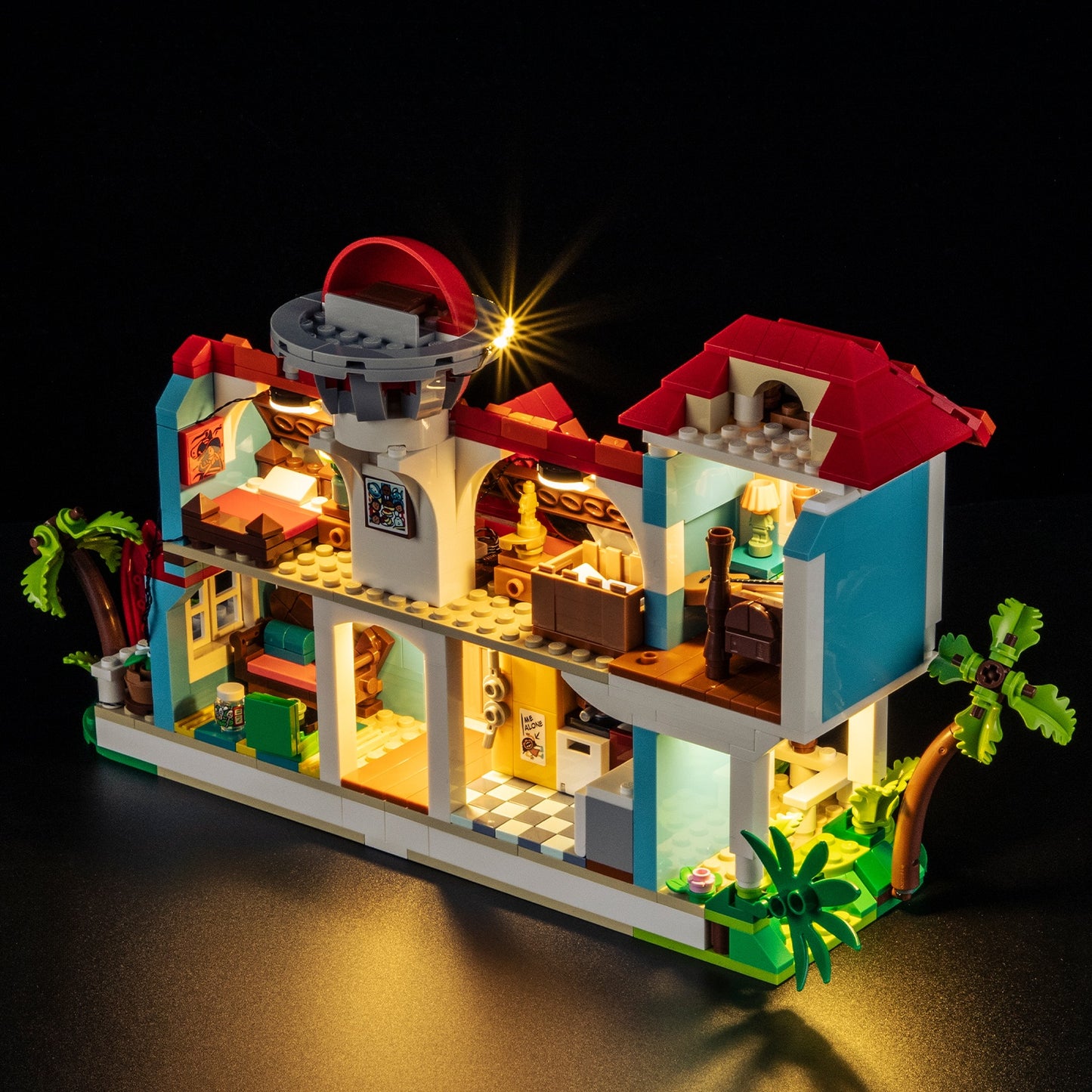 Briksmax 2.0 Light Kit For Lilo and Stitch Beach House #43268