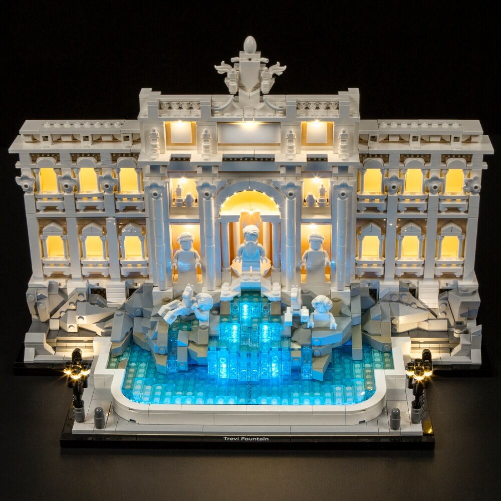 (Remote Version)Briksmax 2.0 Light Kit For Trevi Fountain #21062
