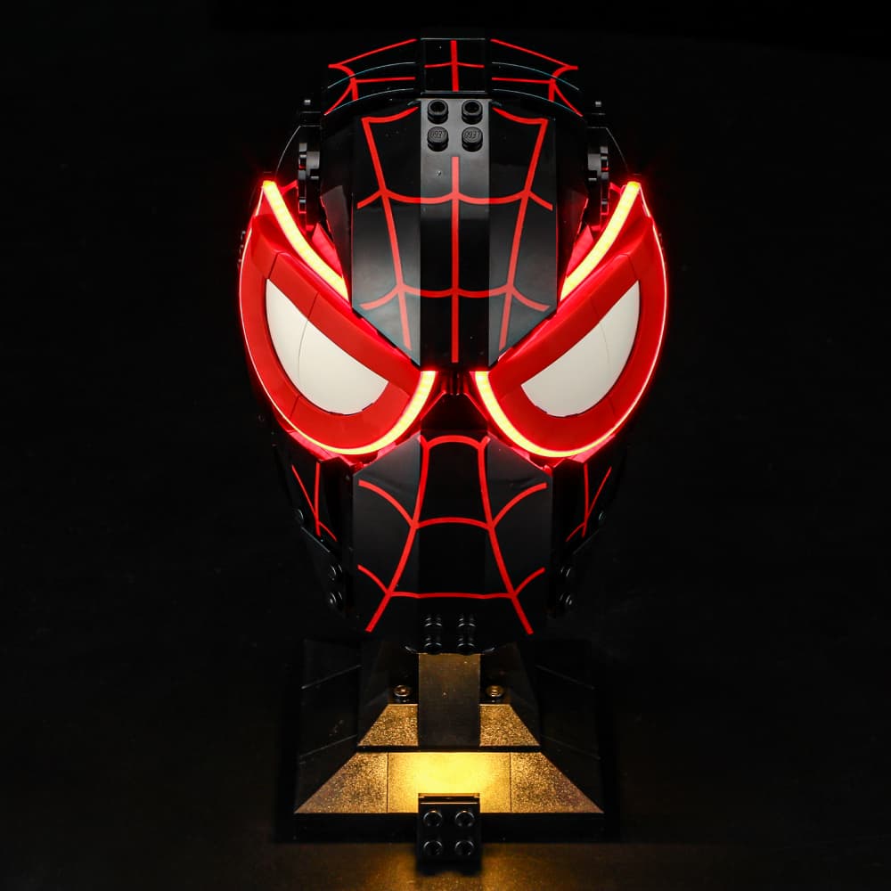 Beleuchtungsset für Miles Morales‘ Maske Nr. 76329 – Briksmax 2.0