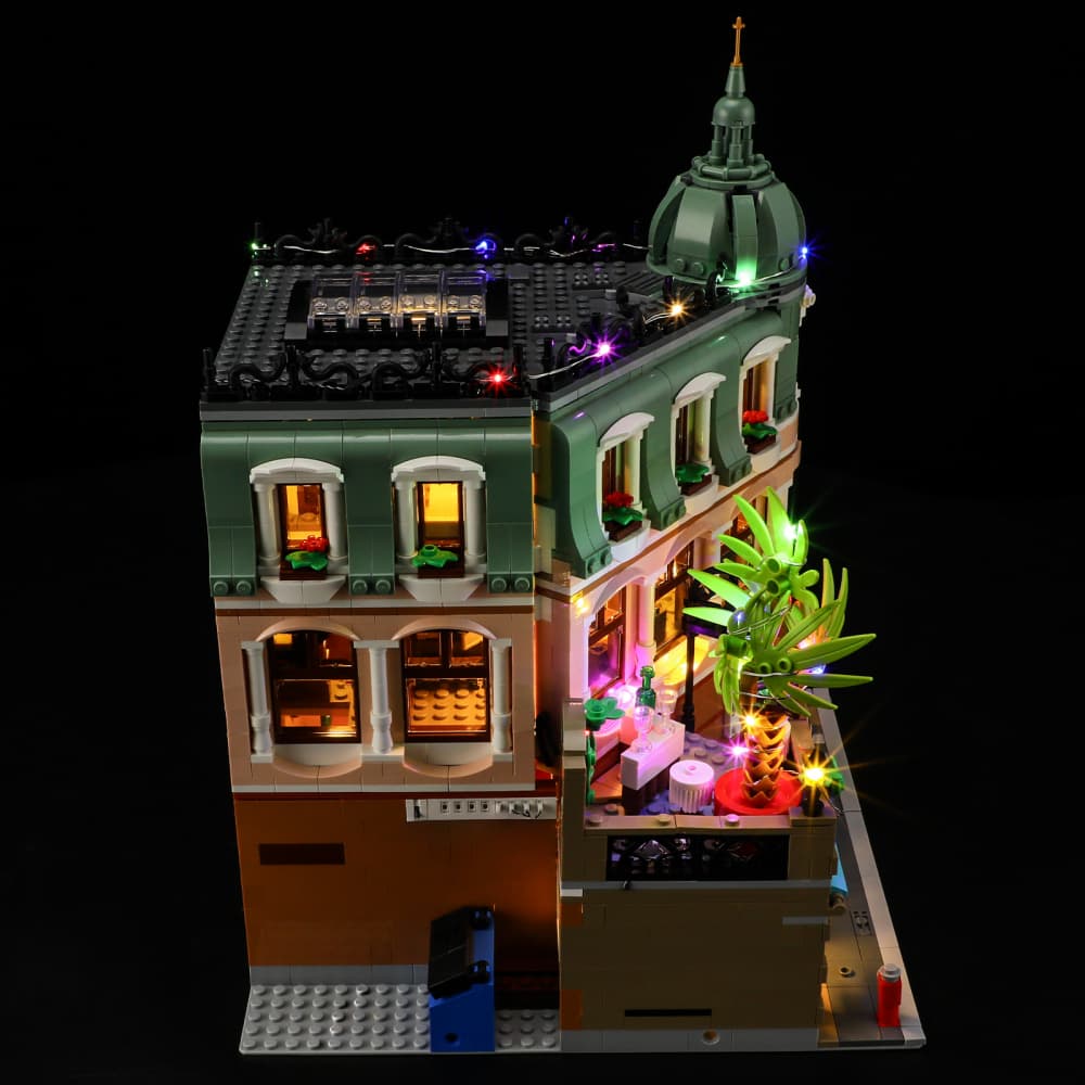 Kit d'éclairage pour hôtel-boutique n° 10297 (version Noël) - Briksmax 2.0