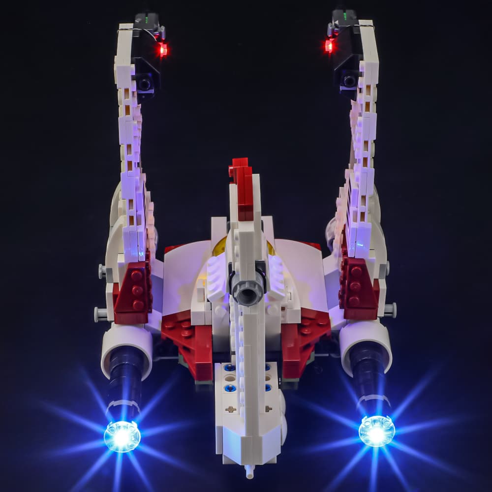 Briksmax 2.0 Licht-Kit für V-19 Torrent Starfighter #75432