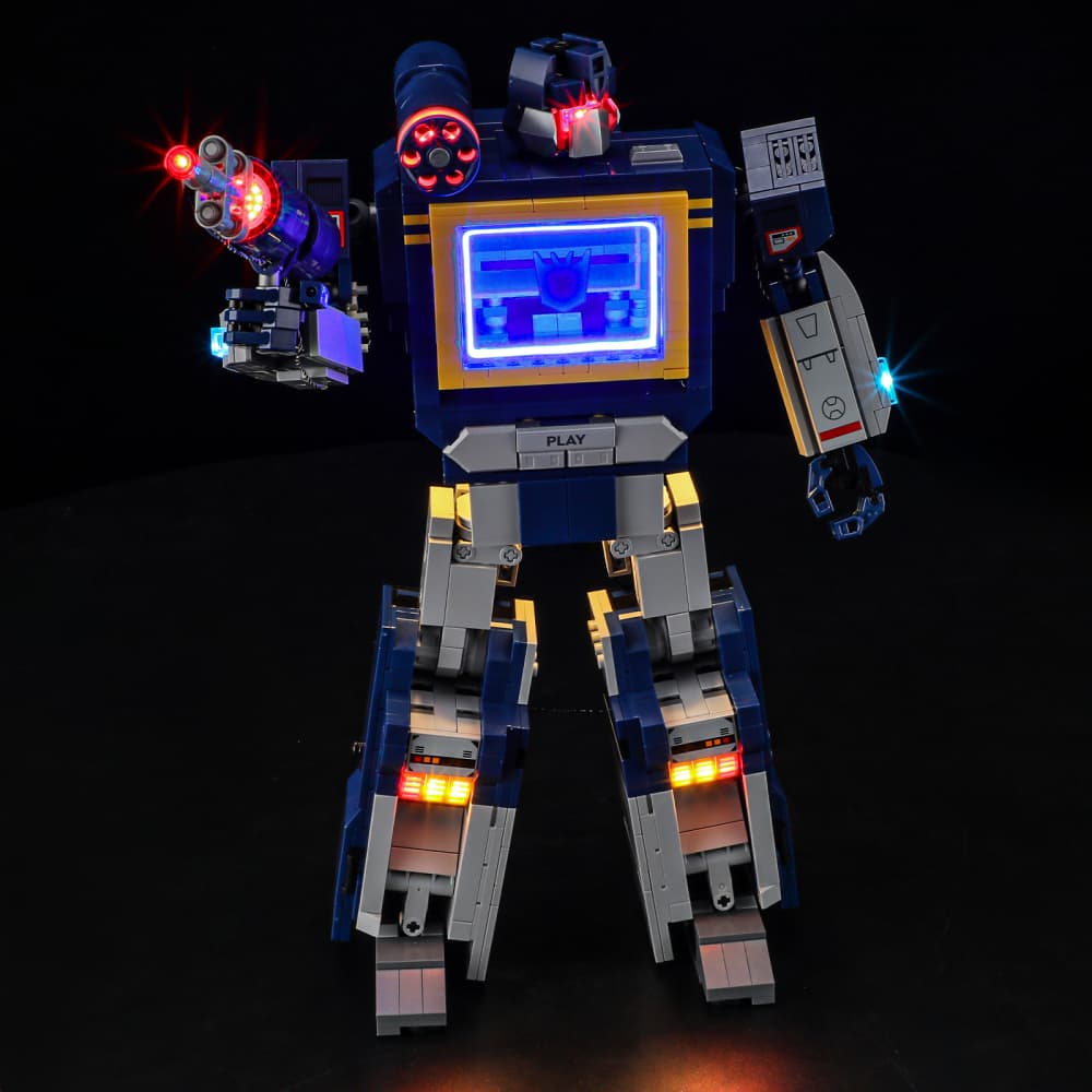 Kit d'éclairage Briksmax 2.0 pour Transformers : Soundwave #10358