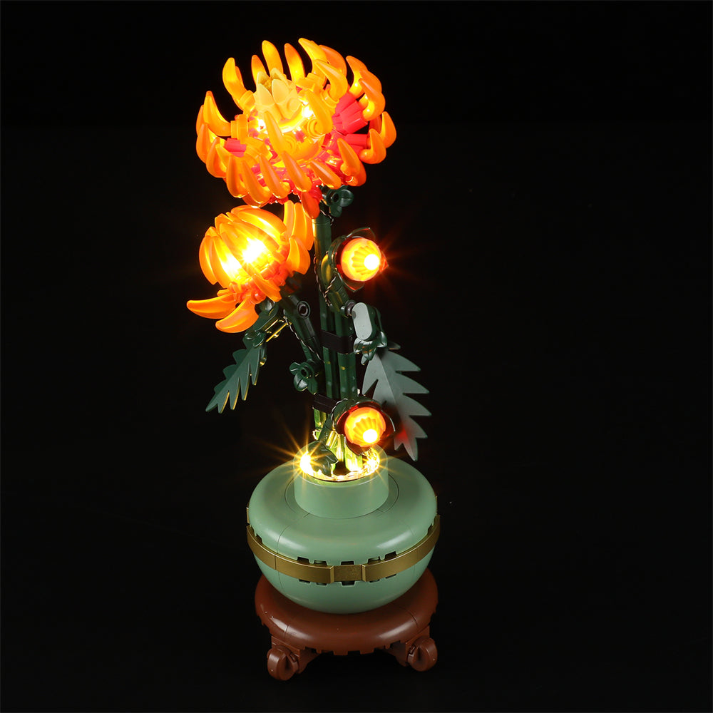 Light Kit For Chrysanthemum 10368-Briksmax