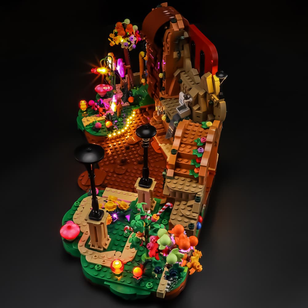 Light Kit For Willy Wonka & the Chocolate Factory #21360- Briksmax 2.0