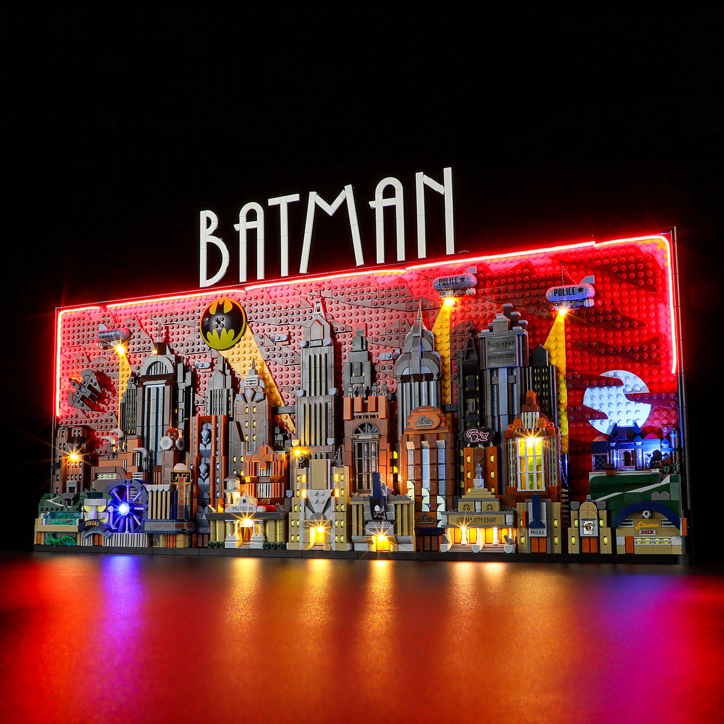 Light Kit For Batman: The Animated Series Gotham City 76271-Briksmax